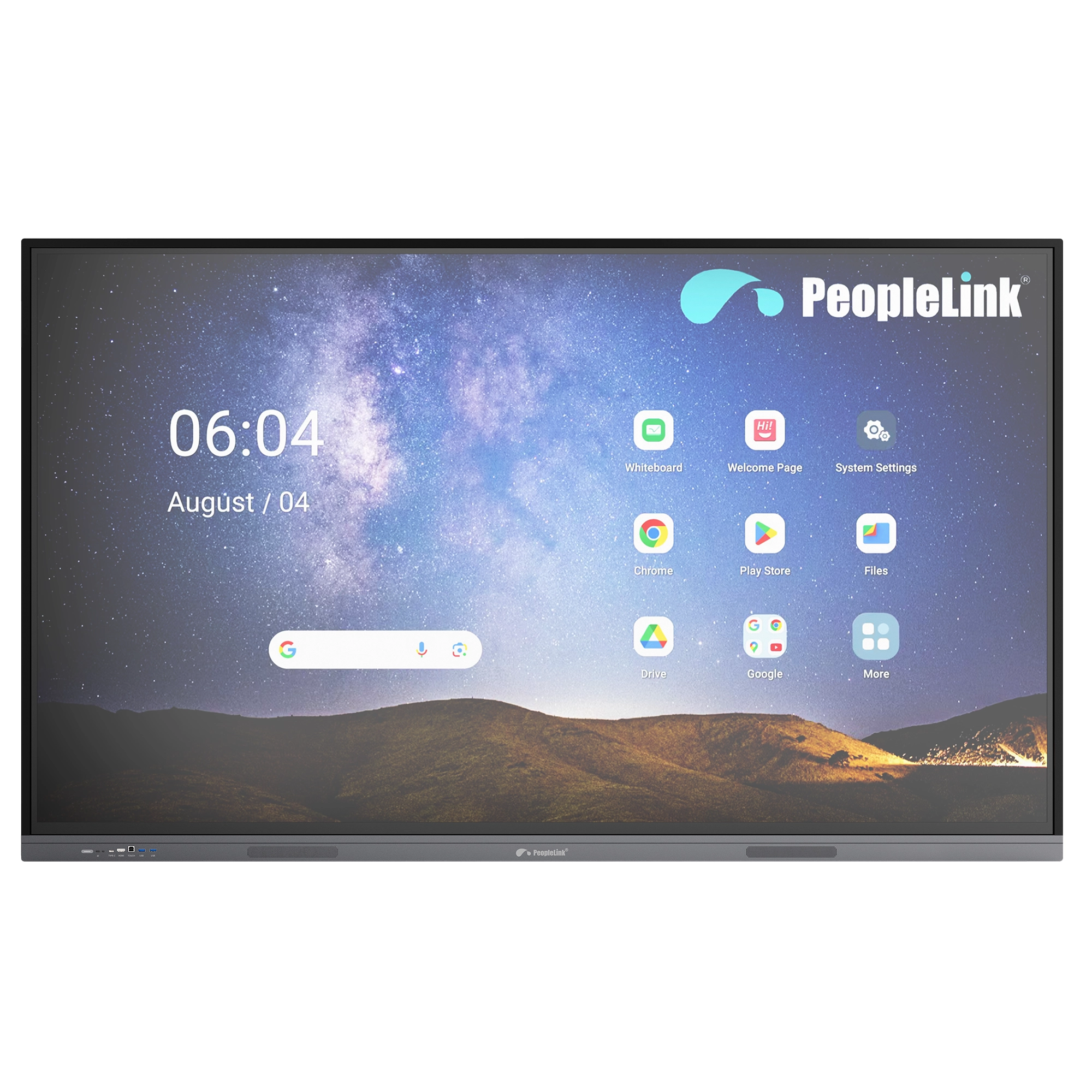 PeopleLink interactive flat panel