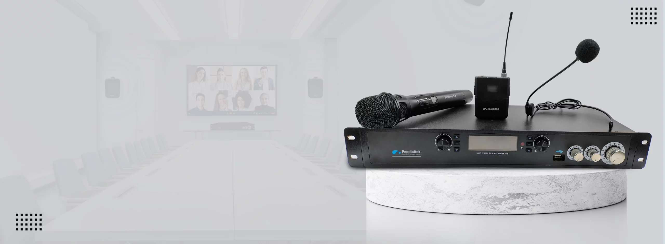 PeopleLink Multichannel AIO DSP - HD Audio Signal Processor
